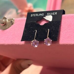 Sterling Silver amethyst Earrings
